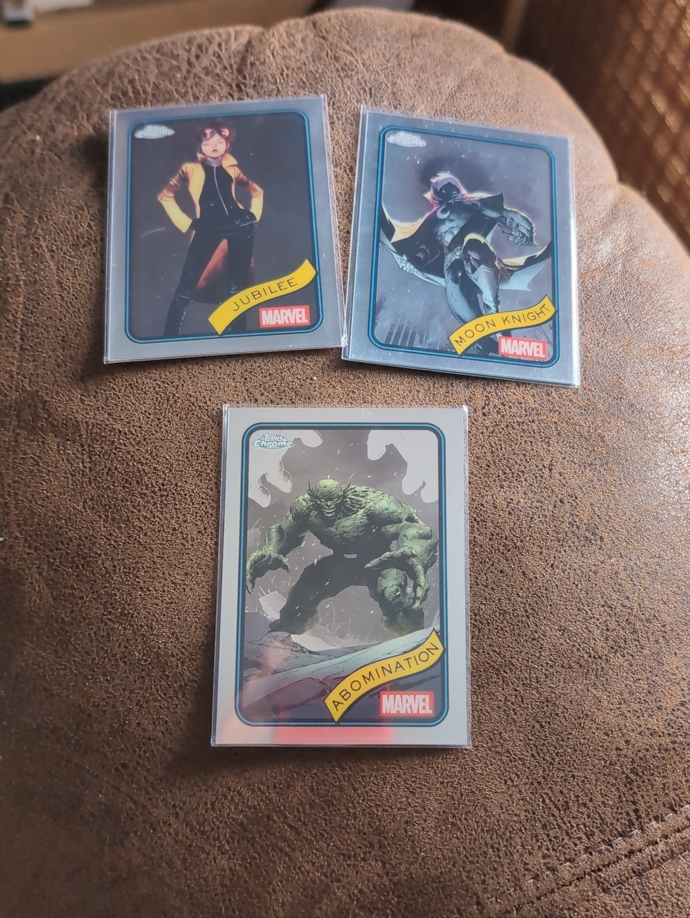 3$ Add On⭐ 3 Card- Topps Chrome Marvel Pk
